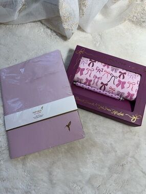 Papyrus set of 2 journal notebooks with pencil pouch and gel pen set